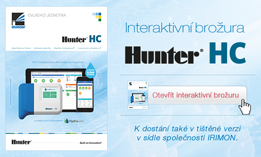 Hunter HC - Interaktivní brožura